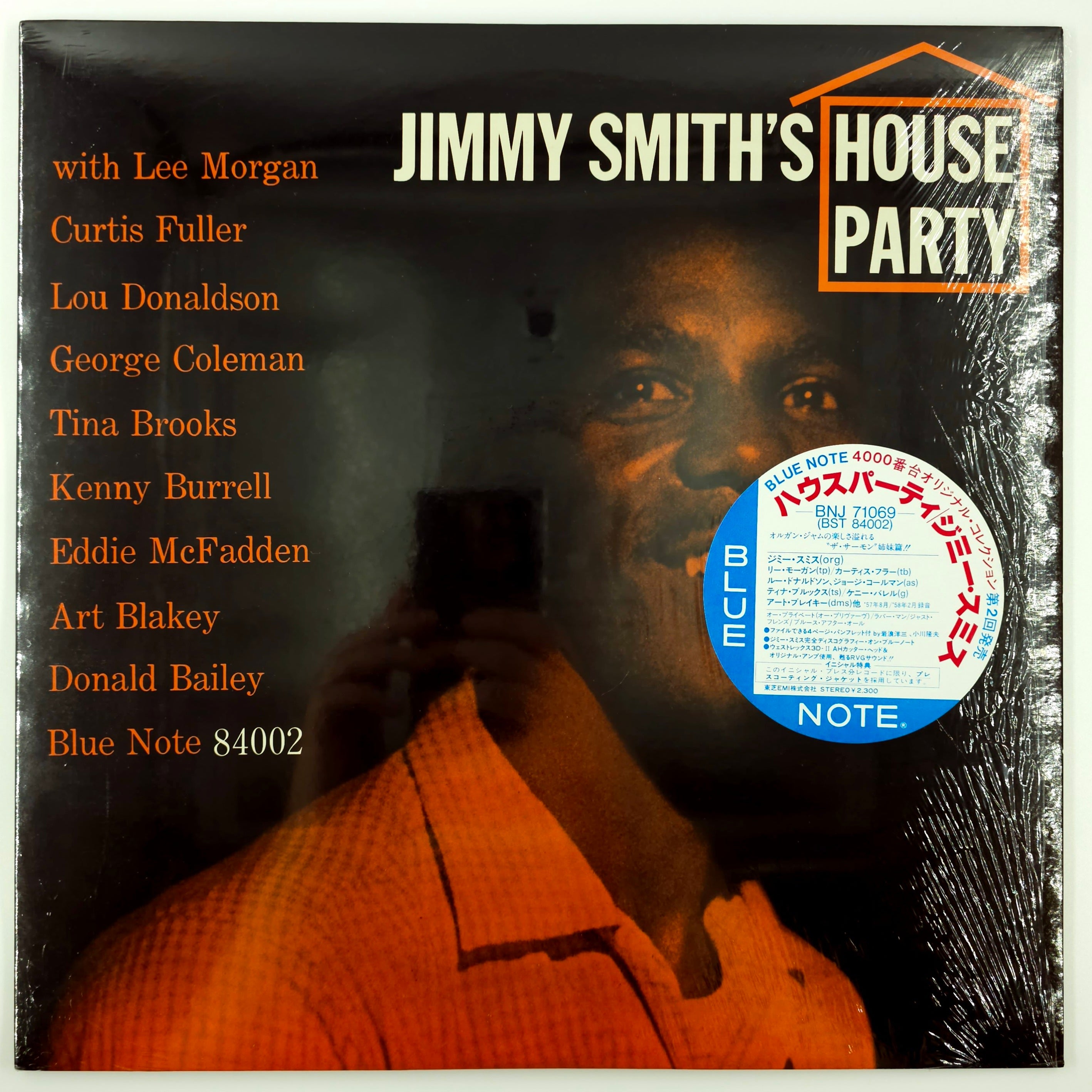 ☆LP33☆BLUE NOTE☆BLP4002☆Jimmy Smith「House Party 」☆ 47