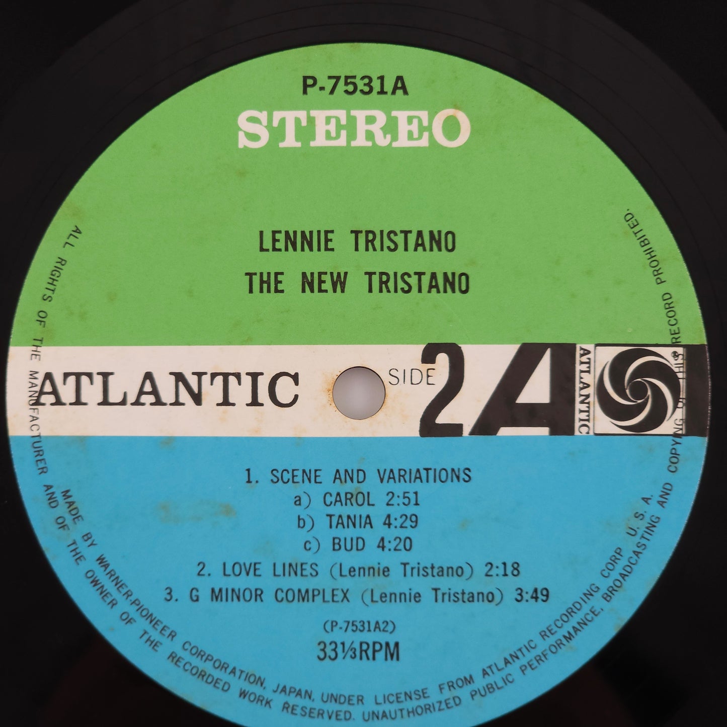 Lennie Tristano – The New Tristano