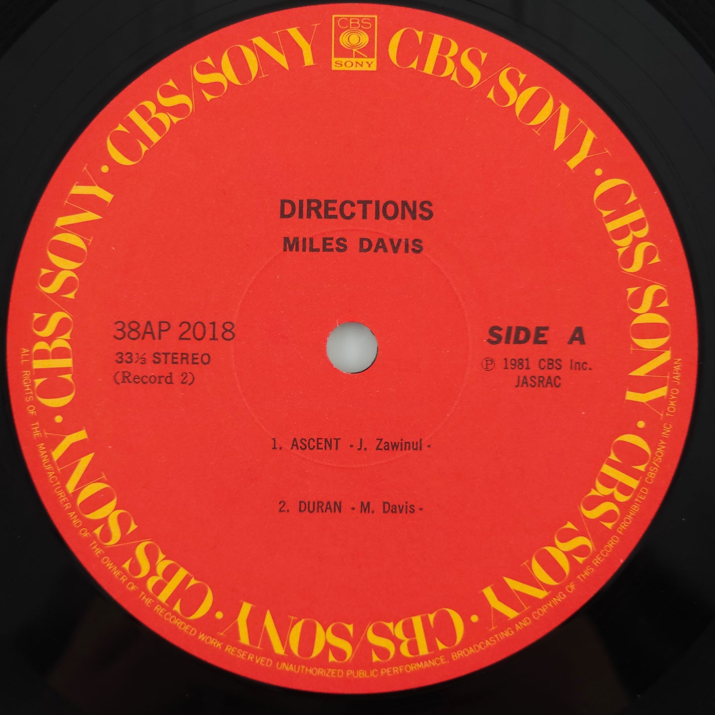 Miles Davis – Directions