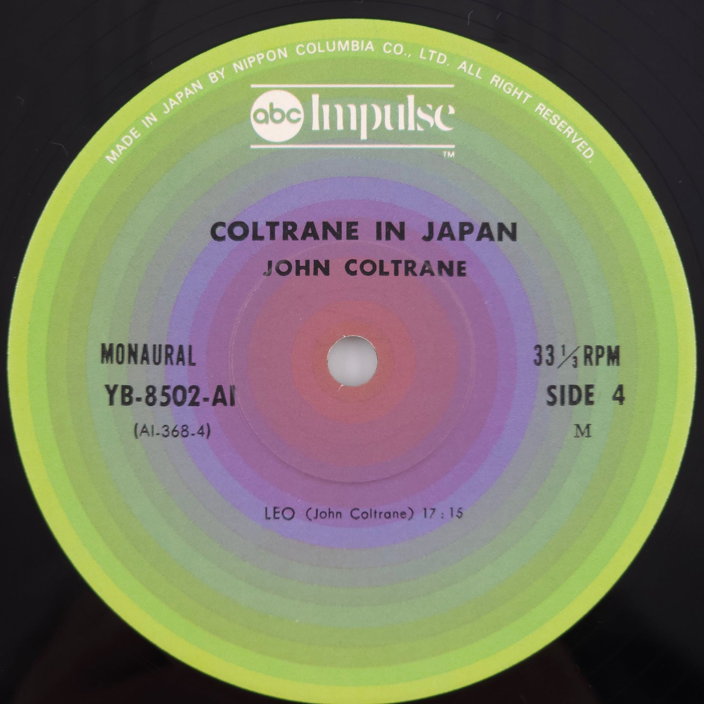 John Coltrane – Coltrane In Japan