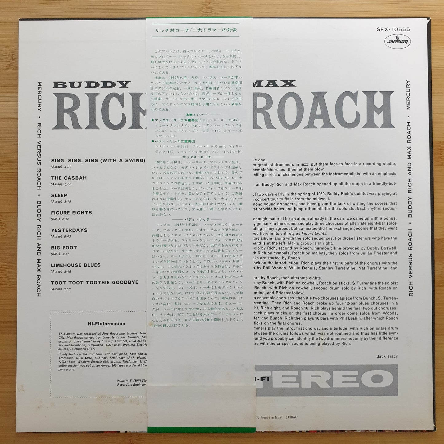 Buddy Rich And Max Roach - Rich Versus Roach