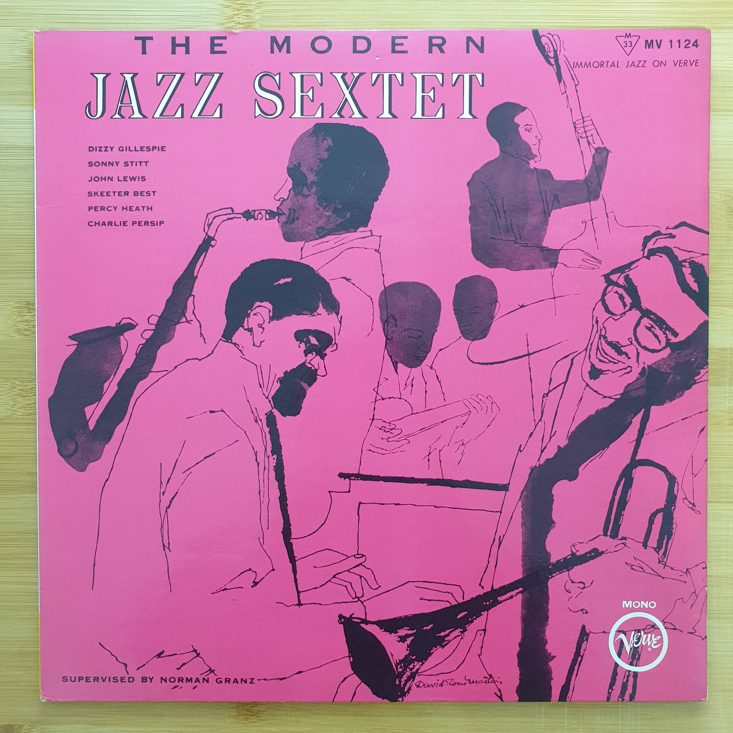 The Modern Jazz Sextet Featuring Dizzy Gillespie, Sonny Stitt, John Lewis , Skeeter Best, Percy Heath, Charlie Persip - The Modern Jazz Sextet