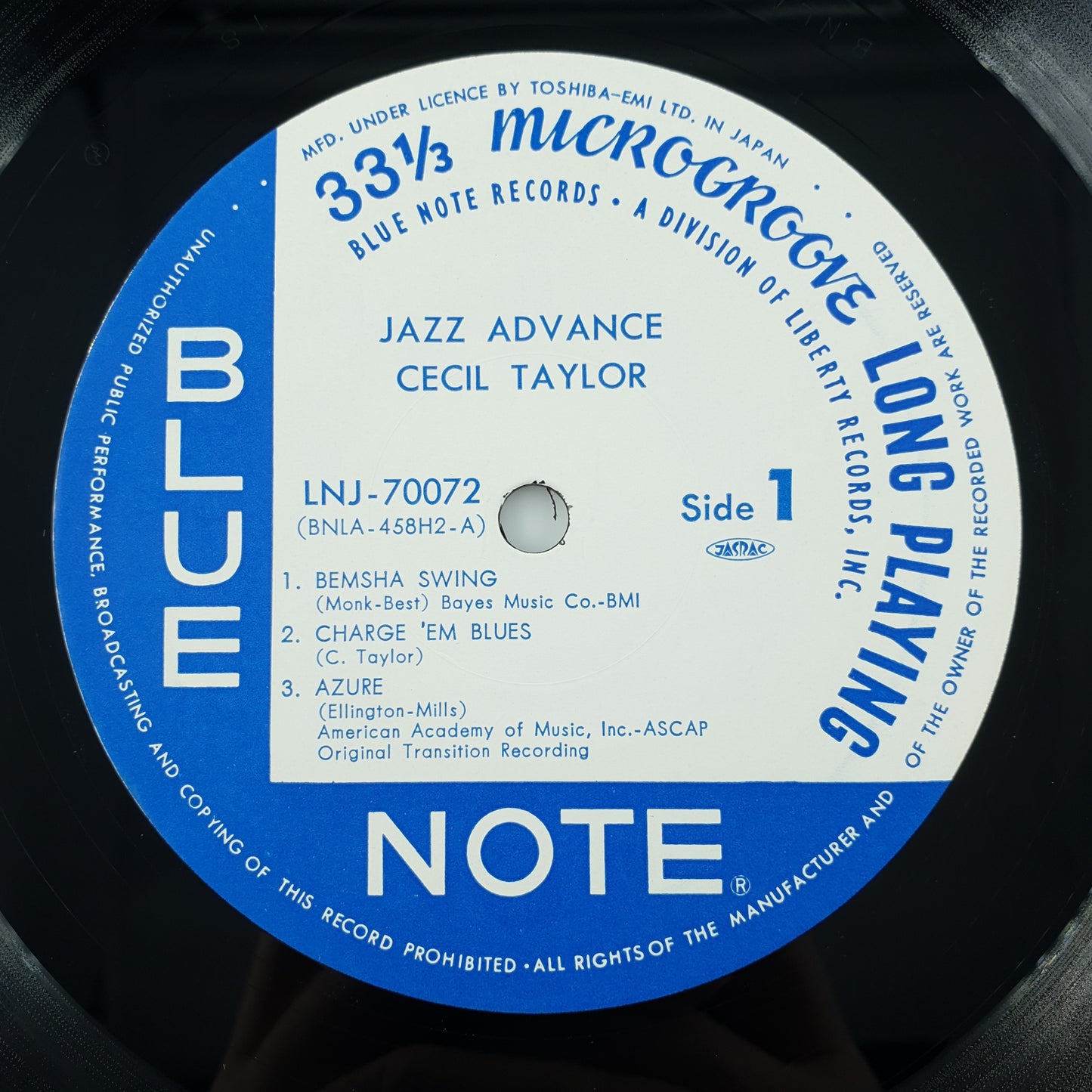 Cecil Taylor Quartet - Jazz Advance