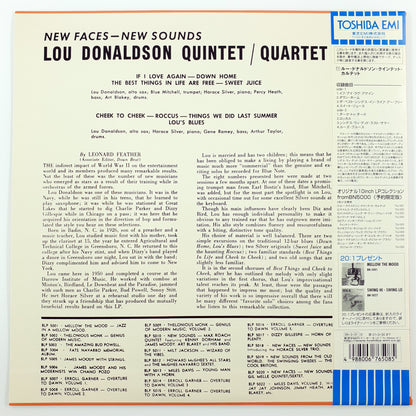 Lou Donaldson – New Faces – New Sounds