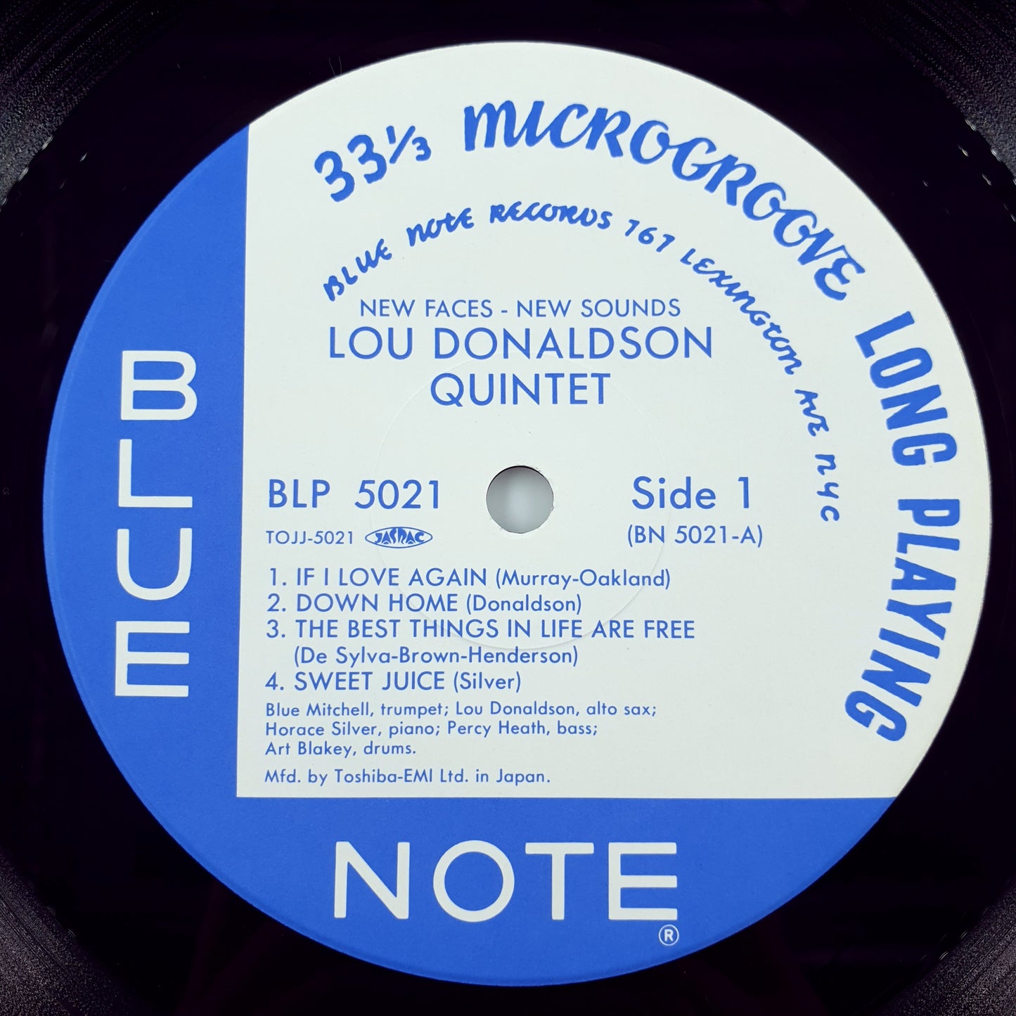 Lou Donaldson – New Faces – New Sounds