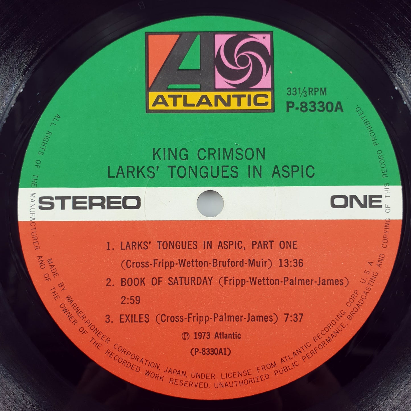 King Crimson  - Larks' Tongues In Aspic