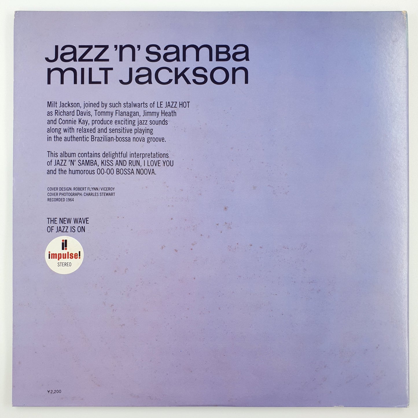 Milt Jackson – Jazz 'N' Samba