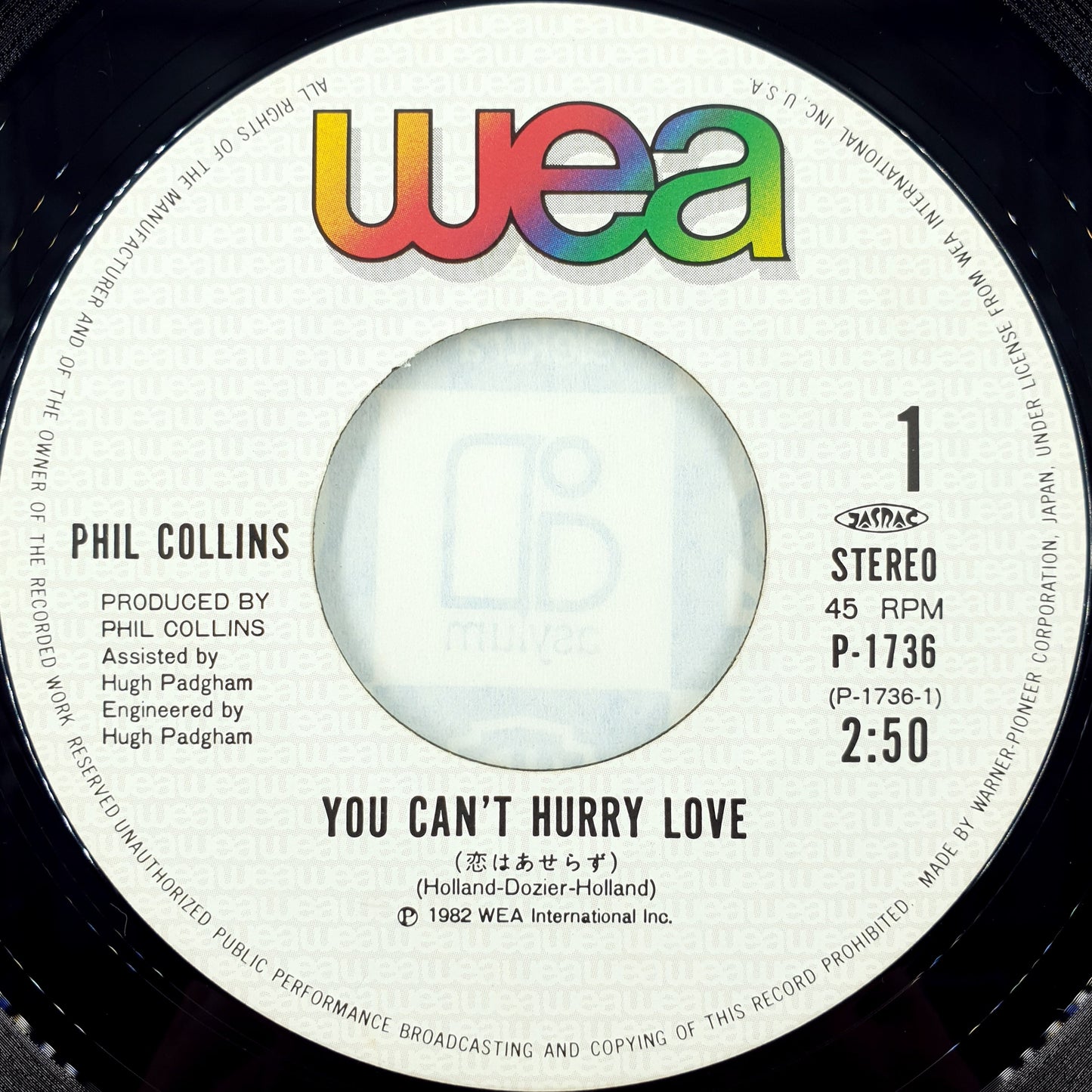 Phil Collins – You Can't Hurry Love
